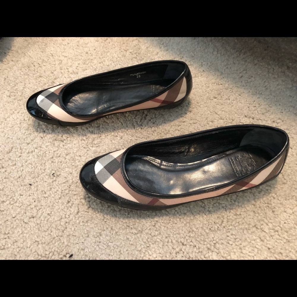 Authentic Burberry Flats